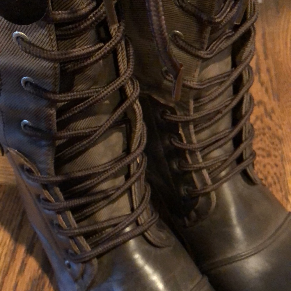 NWOT J75 by JUMP tactic tall tie up boots! - Picture 10 of 16